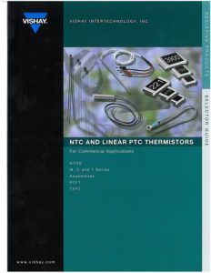NTC and Linear PTC Thermistors