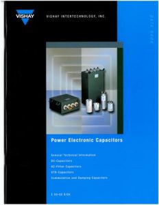 Power Electronic - MKP, GTO, GMPK Series