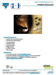 Power Diode, SCR & IGBT Modules