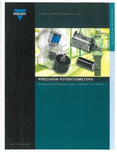 Precision Wirewound Potentiometers