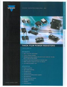 Thick Film Power Resistors